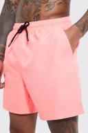 Mid Length Plain Swim Shorts