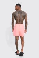 Mid Length Plain Swim Shorts