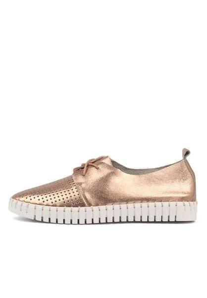 Midas Husto Rose Gold Leather Metallic