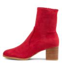 Midas Venti Ruby Microsuede Ankle Boots Ruby Womens Shoes Casual Ankle Boots