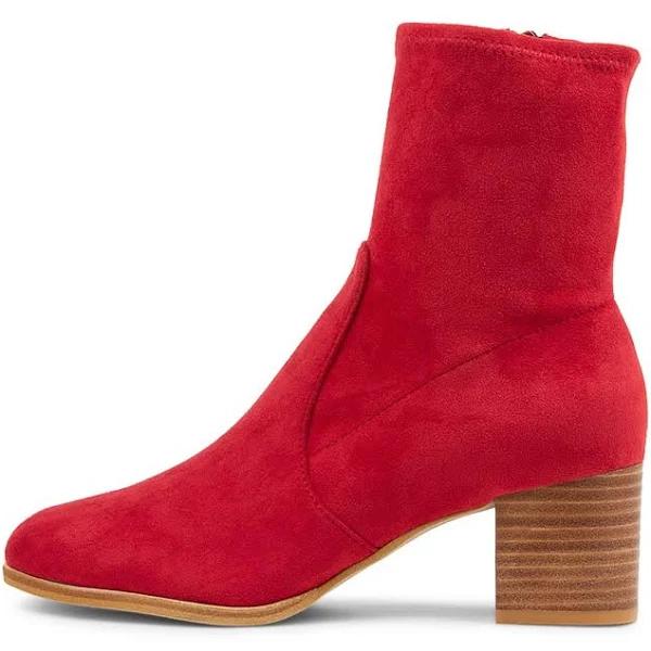 Midas Venti Ruby Microsuede Ankle Boots Ruby Womens Shoes Casual Ankle Boots