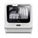 Midea Benchtop Mini Dishwasher Touch Control 1-24 Hours Delay LED Display MDWMINIW-WHITE