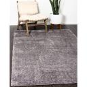 Midnight Blue Studio Solid Shag Rug 6 ft Runner