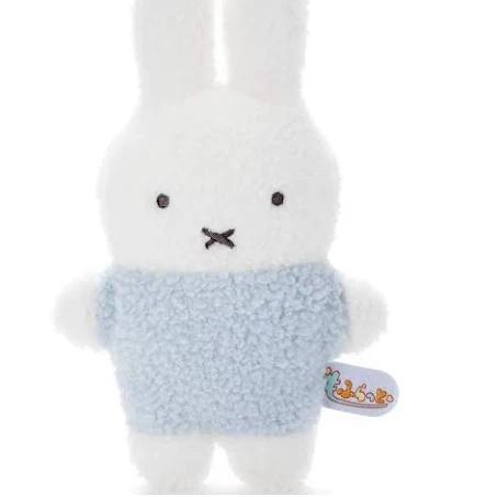 Miffy Fluffy Plush Doll 20cm Blue