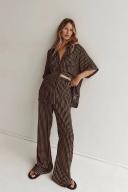 Mila Drawstring Pants in Caramel Size 10 by DISSH