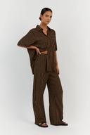 Mila Drawstring Pants in Caramel Size 12 by DISSH