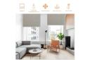 Milan Room Darkening Roller Blinds 240cm Drop Taupe