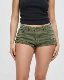 Military Khaki Bandit Low Waist Short