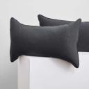 Miller Jersey | Charcoal Marle Pillowcases | King Size / Set of 2 | Sheet Society