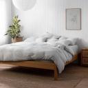 Miller Jersey | Oatmeal Marle Quilted Quilt Cover | Double | Sheet Society
