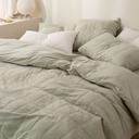 Miller Jersey | Sage Marle Quilted Quilt Cover | King | Sheet Society