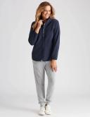 Millers Long Sleeve Microfleece Jacket - Navy - Size 22 - Ezibuy