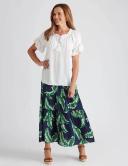 Millers Tiered Rayon Maxi - Green - Womens - Size M - Ezibuy