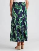 Millers Tiered Rayon Maxi Skirt - Green - Womens - Size XL - Ezibuy