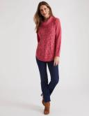 Millers - Womens Jumper - Long Sleeve Stitch Front Cowl Jumper