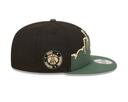 Milwaukee Bucks Hat - Black NBA Tip Off 2022 Snapback - New Era