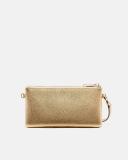 Mimco Hendrix Pouch Crossbody Bag in Light Gold