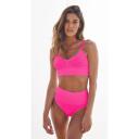 Mindd Mid-V Lined Bra, Pink, 4 - Women's Bras - Victoria's Secret