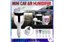 Mini Car Air Humidifier Essential Oil Diffuser Ultrasonic Aroma Mist Purifier