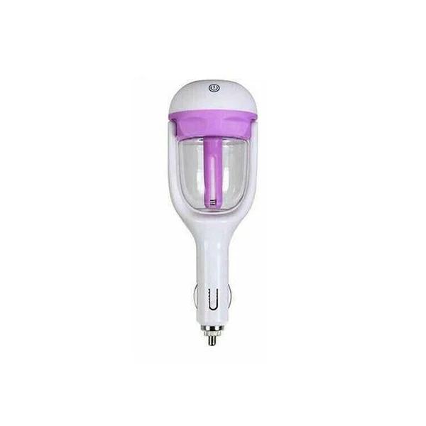Mini Car Air Humidifier Essential Oil Diffuser Ultrasonic Aroma Mist Purifier