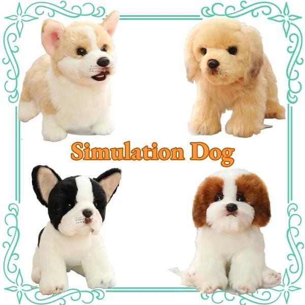 Mini Dogs and Puppies Plush Toy Husky