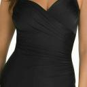 Miraclesuit Black Must Haves Sanibel Underwire One-piece Swimsuit, US 12