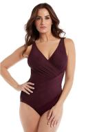 Miraclesuit Must Haves Oceanus One Piece Swimsuit - Azure- Swimwear Galore