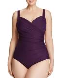 Miraclesuit Must Haves Oceanus One Piece Swimsuit - Azure- Swimwear Galore