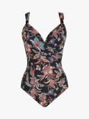 Miraclesuit Scotch Floral Siren One Piece Swimsuit, Black/Multi / 12