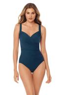 Miraclesuit Swim Must Haves Sanibel Underwired Shaping Swimsuit - Nova Green - 18