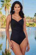 Miraclesuit Swim Must Haves Sanibel Underwired Shaping Swimsuit - Nova Green - 20