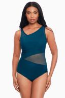 Miraclesuit Swim Network Azura Underwired Shaping Swimsuit - Sangria Purple - 8