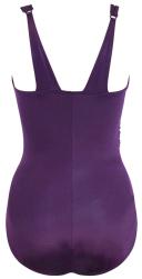 Miraclesuit Swim Network Azura Underwired Shaping Swimsuit - Sangria Purple - 8