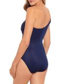 Miraclesuit Swim Network Jena One Shoulder Shaping Swimsuit - Scotch Brown - 8