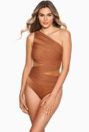 Miraclesuit Titania Jena One Piece Swimsuit - Black/blue- Swimwear Galore