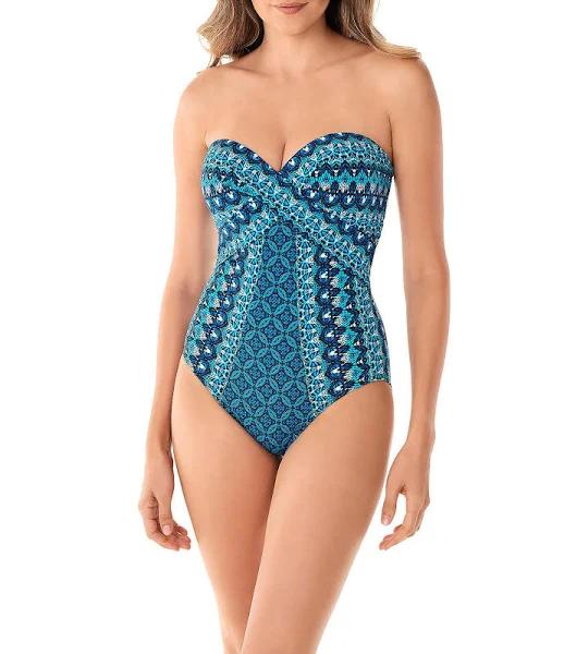 Miraclesuit Womens Mosaic Seville One-piece