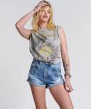 Misty Cymatic Bandit High Waist Denim Short