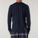 Mitch Dowd - Men's Henley Cotton Long Sleeve Sleep Tee