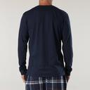 Mitch Dowd Men's Henley Cotton Long Sleeve Sleep Tee XXL