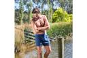 Mitch Dowd - Men's Loose Fit Knit Boxer - Navy