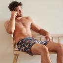 Mitch Dowd - Men's Winter Dogs Cotton Loose Fit Knit Boxer Short 3 Pack