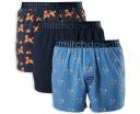 Mitch Dowd - Men's Winter Dogs Cotton Loose Fit Knit Boxer Short 3 Pack