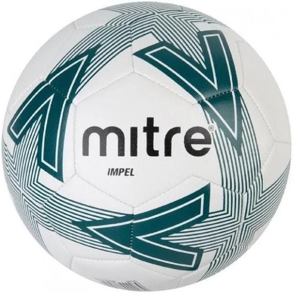 Mitre Impel Football White/Pale Green 3