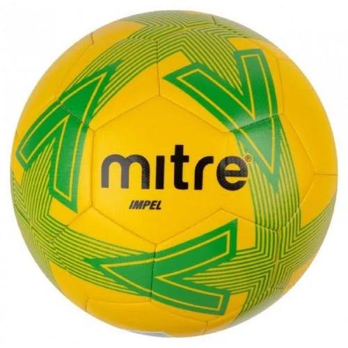 Mitre Impel Football Yellow/Green 4