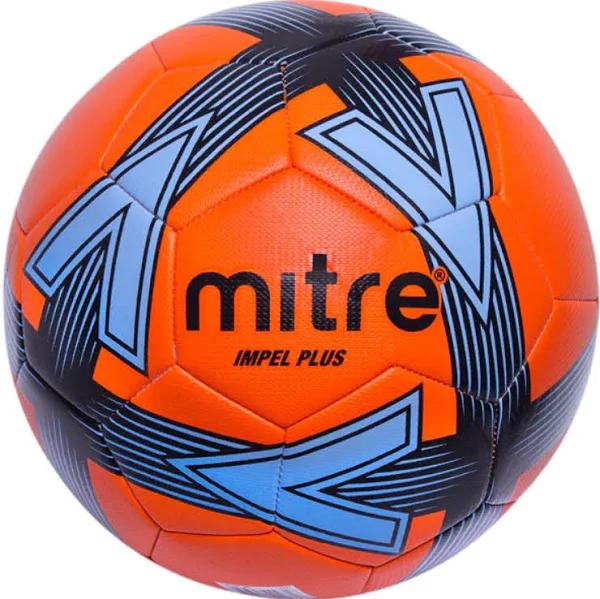 Mitre Impel Plus Football - Orange/Black 4