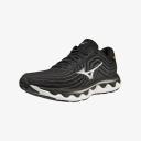 Mizuno Wave Horizon 6 Mens, 12 / Black/Silver/Orange Copper 26