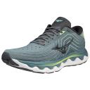 Mizuno Wave Horizon 6 Running Shoes Grey Blue - 42