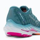 Mizuno Wave Inspire 19 Shoes Blue Lilac White Women - 39