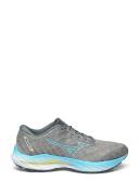 Mizuno Wave Inspire 19 Shoes Grey Blue Yellow - 43