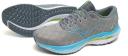 Mizuno Wave Inspire 19 Shoes Grey Blue Yellow - 43